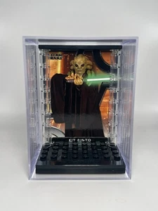 Collectible Force Pack Minifigure Display Case For Lego Star Wars Kit Fisto - Picture 1 of 6