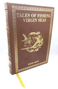 Tales of Fishing Virgin Seas ZANE GREY Derrydale 1990 Signed Limited Edition - Picture 1 of 10
