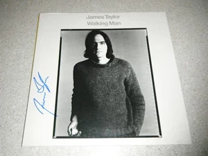 JAMES TAYLOR SIGNIERT WALKING MAN VINYL ALBUM LEGENDE!! - Bild 1 von 1