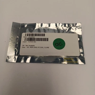 HP 512MB DDR2 PC2-5300 Memory Module - Image 1 of 3