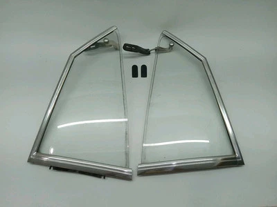 Ford Maverick Stallion 1976 1977 cuarto trasero vidrio ventilación ventana conjunto par cromo  Foto 1 de 4