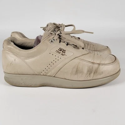 Sapatos ortopédicos masculinos SAS tamanho 8W tempo limite clássico osso caminhada suporte para diabéticos - Imagem 1 de 4