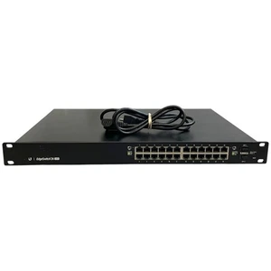 Ubiquiti EdgeSwitch 24 500W 24 Port Managed PoE+ Gigabit Switch | ES-24-500W - Picture 1 of 9