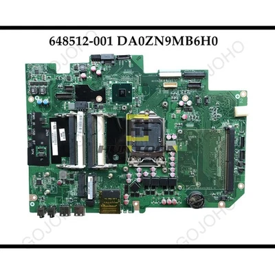 648512-001 For HP Touchsmart 610-1000 AIO laptop Motherboard DA0ZN9MB6H0 HM57 - Image 1 of 4