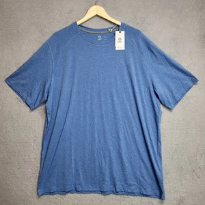 Tasc Carrollton Shirt Herren XXL blau meliert Rundhals Tee Activewear Stretch - Bild 1 von 10