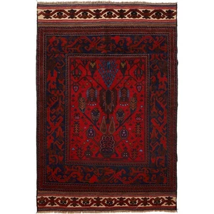 Unique Collectors Baloch Carpet Wool Handmade 5.7x3.8 ft - Picture 1 of 8