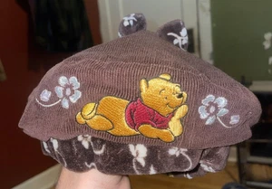 Cappello Berretto Disney Winnie the Pooh Marrone SSI Small - Berretto Moda Stile Vintage - Foto 1 di 4
