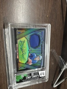 Daniel Jones Panini Obsidian RPA /50  #RJA-DJO Colts Giants - Picture 1 of 3