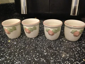BOOTS ORCHARD EGG CUPS X 4 - Picture 1 of 2