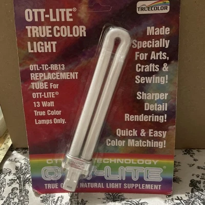 TrueColor OTT-LITE 13 Watt True Color Light OTL-TC-RB13 Replacement Tube NEW - Image 1 of 4
