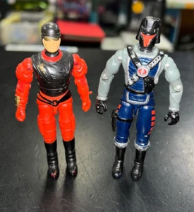 Vintage GI Joe 2 Figuren LOT 1989 Wild Boar & 1991 Interrogator nicht komplett Hasb - Bild 1 von 9