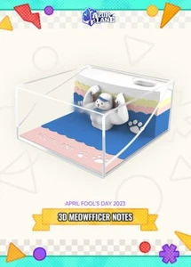 Azur Lane || 3D Meowfficer Notes Notepad (Yostar Official) - Picture 1 of 3