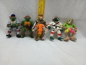 Lot of 5 Teenage Mutant Ninja Turtles  mixed lot Action Figures Toys - Picture 1 of 16