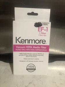 Kenmore EF-1 Vacuum HEPA Media Filter New Open Box - Picture 1 of 3