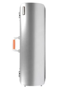 Estuche para violín oblongo de alta tecnología Bam La Defense aluminio cepillado DEF2001XLA - Imagen 1 de 4