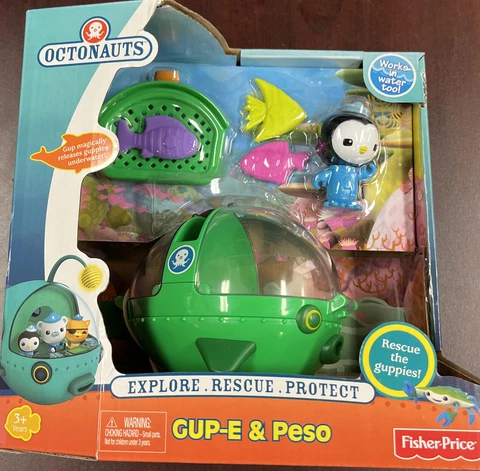Octonauts Gup-E Rescue Peso Figure Cover