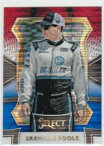 Brennan Poole 2017 Select Red White Blue Prizm #44 /299