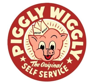 Piggly Wiggly Red Aufkleber Sticker R7230 - Bild 1 von 1