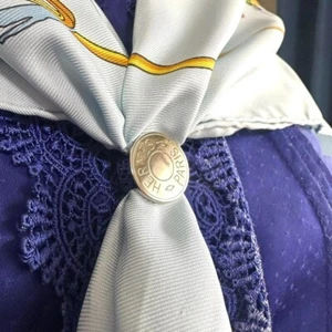 Hermes Scarf ring with classic motif, serie - Picture 1 of 6