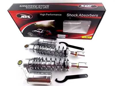 AMORTIGUADORES TRASEROS HONDA CB360T TWIN 250cc 317mm JBS AIRE NITRÓGENO CELDA SC Foto 1 de 4