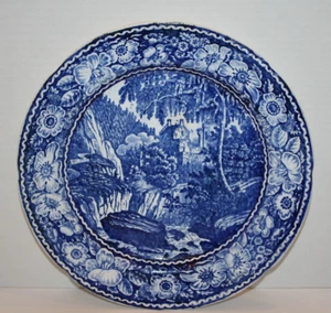 ANTIQUE  C.1830 BOHEMIA TYNEC TEINITZ GRAF VON WRTBY CREAMWARE PLATE - Picture 1 of 1