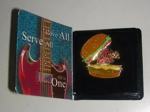 NIB Hard Rock Cafe Boston 30 Years Anniversary Limited Edition Cheeseburger pin - Picture 1 of 1
