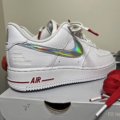 Nike Air Force One Low White Zipper Prm Premium Size US7.5 Nike Air Force One Low White Zipper Prm Premium Size US7.5