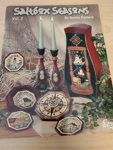 SALTBOX SEASONS Vol 2 Acrylic Paint Book- By Bonnie Demers - Picture 1 of 4