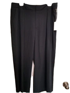 Pants/Capri by  A NEW DAY  size 18 NWT Black  Front pockets Elegant! - Picture 1 of 6