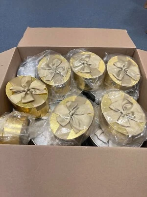 Lote al por mayor de 26 cajas de regalo estampado animal plata, oro y plata 2 tamaños Foto 1 de 4