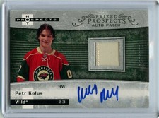 2007-08 Hot Prospects #214 Petr Kalus JSY AU RC 138/399
