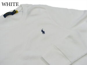 *MINOR DEFECT* Polo Ralph Lauren Long Sleeve Thermal Waffle Shirt - White - XXL