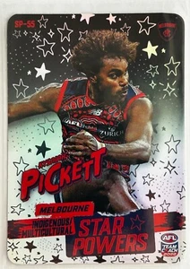 AFL Teamcoach 2022 - KYSAIAH PICKETT Melbourne Demons (Silver Star Powers) SP-55 - Picture 1 of 1
