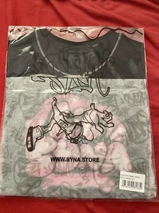 Synaworld Valentines medium womens lil tee black + synaworld Black Keyring