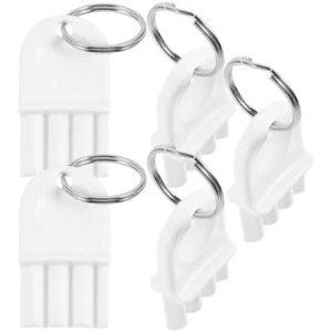 5pcs Paper Towel Keys Paper Dispenser Keys Toilet Paper Dispenser Replacement - Picture 1 of 12