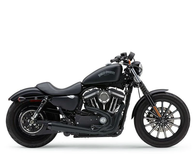 Sistema de escape Cobra 6472B negro 4" El Diablo 2 en 1 07-13 Harley Sportster XL Foto 1 de 1