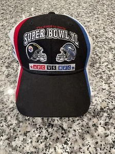 Reebok Super Bowl XL Limited Edition Hat New Steelers Seahawks Numbered - Picture 1 of 7
