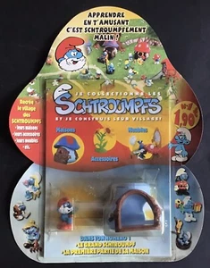 LE VILLAGE SCHTROUMPFS figurine n°1 Le Grand Schtroumpf 2004 Neuf sous blister - Picture 1 of 2