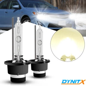 2x Xenon D4S HID Headlight Bulb For Toyota Camry 2012-2014 Low Beam 5000K White - Picture 1 of 7