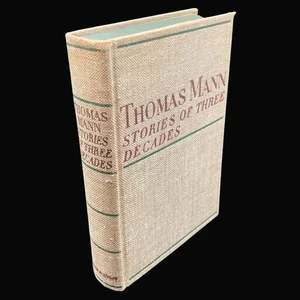 STORIES OF THREE DECADES by Thomas Mann Vtg 1936 Cloth Hardcover Alfred Knopf - Picture 1 of 15