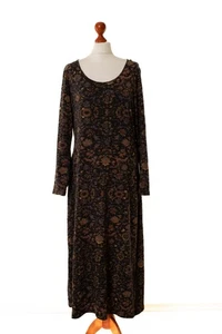 Vestido manga larga multicolor PERUVIAN CONNECTION talla L 13257 - Imagen 1 de 6
