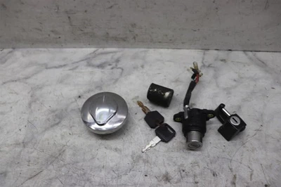 1996-2015 Honda Rebel CMX250 Lock Set W/ Ignition Key Seat Lock Gas Cap - Image 1 of 4