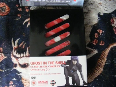 Ghost in the Shell Stand Alone Complex Official Log 1 DVD Rare - Image 1 of 3