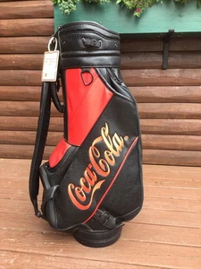 Coca Cola Golf Bag Red and Black - Picture 1 of 6
