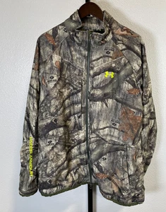 Under Armour Mens ColdGear Infrared Scent Control Rut Jacket Camo Hunting Sz XL - Picture 1 of 12