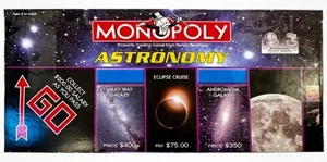 Monopoly Astronomy Edition Parker Brothers Complete W/Pewter Tokens New & Sealed - Picture 1 of 8