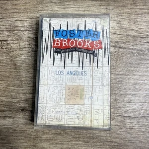 Foster Brooks Los Angeles Earthquake Cassette Tape 1995 Vintage Sealed - Picture 1 of 6