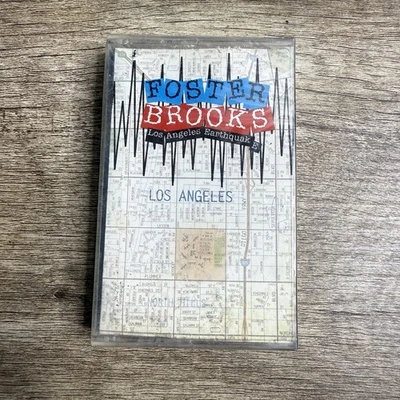 Foster Brooks Los Angeles Earthquake Cassette Tape 1995 Vintage Sealed - Image 1 of 4