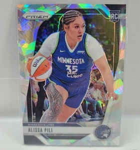 Panini Prizm WNBA 2024 Silver Ice Prizm #83 Alissa Pili Rookie RC Minnesota Lynx - Imagen 1 de 3