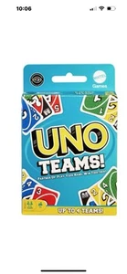 UNO Teams card game for family game nights, partner up - Picture 1 of 6